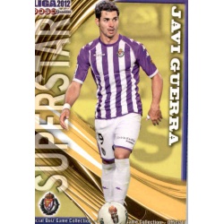 Javi Guerra Superstar Valladolid 858 Las Fichas de la Liga 2012 Platinum Official Quiz Game Collection