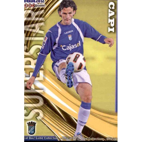 Capi Superstar Xerez 879 Las Fichas de la Liga 2012 Platinum Official Quiz Game Collection