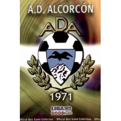 Escudo Alcorcón 880 Las Fichas de la Liga 2012 Platinum Official Quiz Game Collection