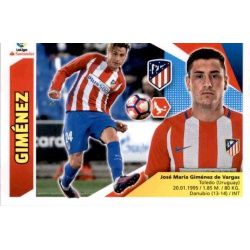 Giménez Atlético Madrid 4B Ediciones Este 2017-18