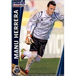 Manu Herrera Alcorcón 883 Las Fichas de la Liga 2012 Platinum Official Quiz Game Collection