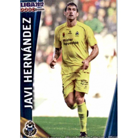 Javi Hernández Alcorcón 885 Las Fichas de la Liga 2012 Platinum Official Quiz Game Collection