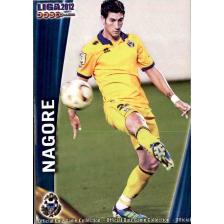 Nagore Alcorcón 887 Las Fichas de la Liga 2012 Platinum Official Quiz Game Collection