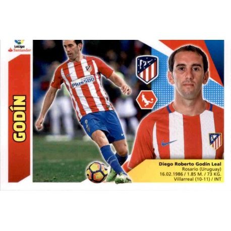 Godín Atlético Madrid 5 Ediciones Este 2017-18