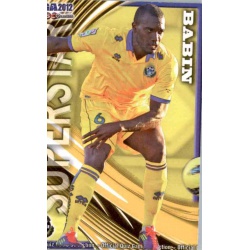 Babin Superstar Alcorcón 900 Las Fichas de la Liga 2012 Platinum Official Quiz Game Collection