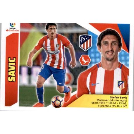 Savic Atlético Madrid 6 Ediciones Este 2017-18