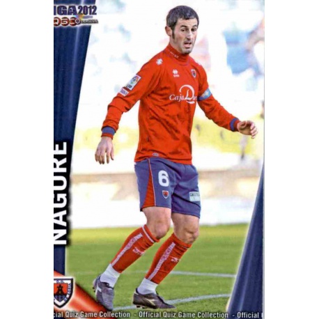 Nagore Numancia 913 Las Fichas de la Liga 2012 Platinum Official Quiz Game Collection