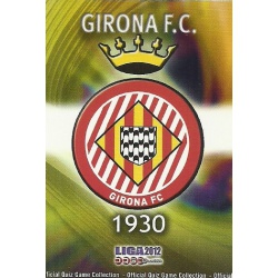 Escudo Girona 922 Las Fichas de la Liga 2012 Platinum Official Quiz Game Collection