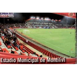 Estadio Municipal de Montilivi Girona 923 Las Fichas de la Liga 2012 Platinum Official Quiz Game Collection