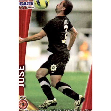 Jose Girona 928 Las Fichas de la Liga 2012 Platinum Official Quiz Game Collection