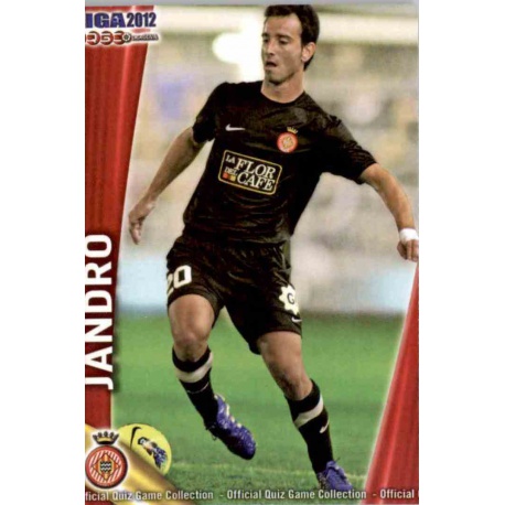 Jandro Girona 931 Las Fichas de la Liga 2012 Platinum Official Quiz Game Collection