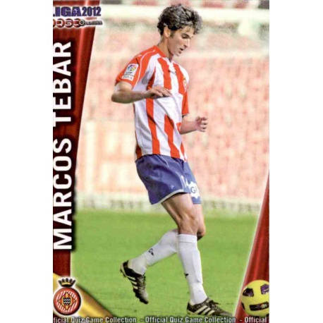 Marcos Tébar Girona 935 Las Fichas de la Liga 2012 Platinum Official Quiz Game Collection