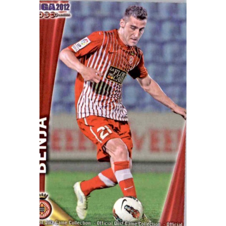 Benja Girona 938 Las Fichas de la Liga 2012 Platinum Official Quiz Game Collection