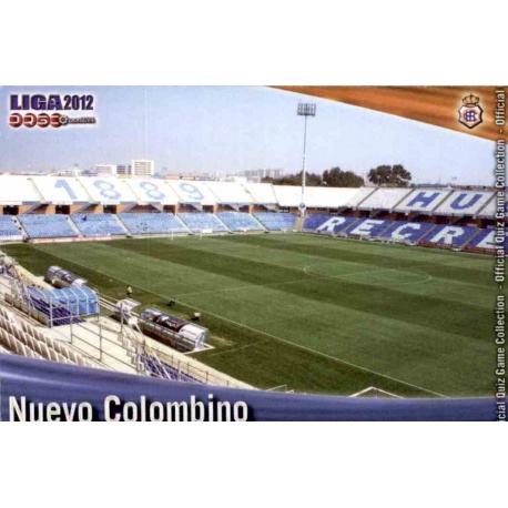 Estadio Nuevo Colombino Recreativo 944 Las Fichas de la Liga 2012 Platinum Official Quiz Game Collection