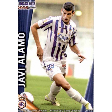 Javi Álamo Recreativo 958 Las Fichas de la Liga 2012 Platinum Official Quiz Game Collection