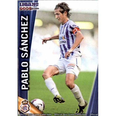 Pablo Sánchez Recreativo 959 Las Fichas de la Liga 2012 Platinum Official Quiz Game Collection