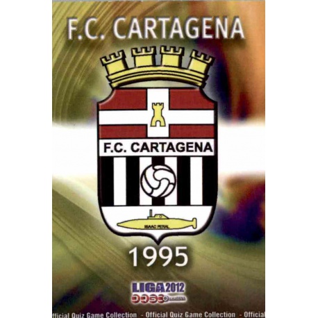 Emblem Cartagena 964 Las Fichas de la Liga 2012 Platinum Official Quiz Game Collection