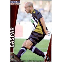 Gaspar Cartagena 969 Las Fichas de la Liga 2012 Platinum Official Quiz Game Collection