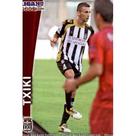 Txiki Cartagena 971 Las Fichas de la Liga 2012 Platinum Official Quiz Game Collection