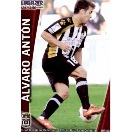 Álvaro Antón Cartagena 978 Las Fichas de la Liga 2012 Platinum Official Quiz Game Collection