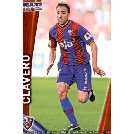 Clavero Huesca 991 Las Fichas de la Liga 2012 Platinum Official Quiz Game Collection
