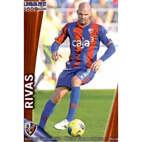 Rivas Huesca 992 Las Fichas de la Liga 2012 Platinum Official Quiz Game Collection