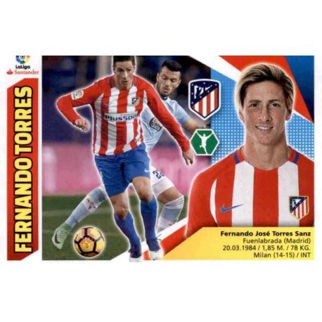 Fernando Torres Atlético Madrid 14A Ediciones Este 2017-18