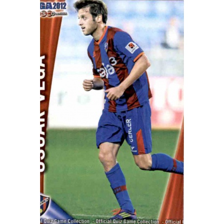 Óscar Vega Huesca 1000 Las Fichas de la Liga 2012 Platinum Official Quiz Game Collection
