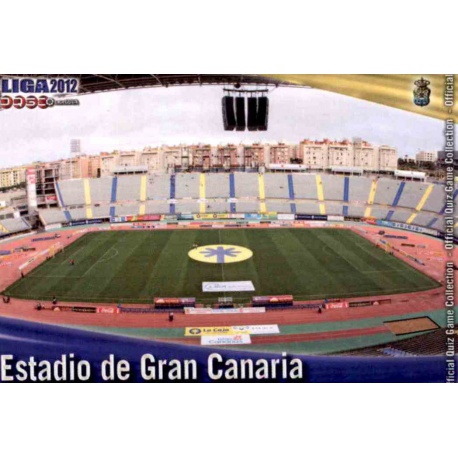 Estadio Gran Canaria Las Palmas 1007 Las Fichas de la Liga 2012 Platinum Official Quiz Game Collection