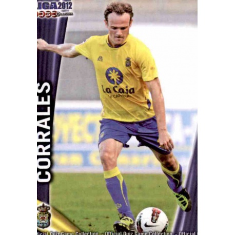 Corrales Las Palmas 1011 Las Fichas de la Liga 2012 Platinum Official Quiz Game Collection