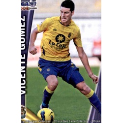 Vicente Gómez Las Palmas 1014 Las Fichas de la Liga 2012 Platinum Official Quiz Game Collection