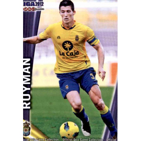 Ruyman Las Palmas 1015 Las Fichas de la Liga 2012 Platinum Official Quiz Game Collection