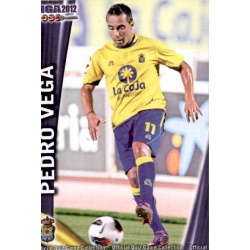 Pedro Vega Las Palmas 1019 Las Fichas de la Liga 2012 Platinum Official Quiz Game Collection