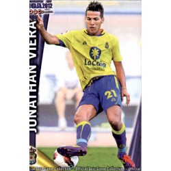 Jonathan Viera Las Palmas 1021 Las Fichas de la Liga 2012 Platinum Official Quiz Game Collection