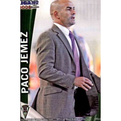 Paco Jémez Córdoba 1029 Las Fichas de la Liga 2012 Platinum Official Quiz Game Collection