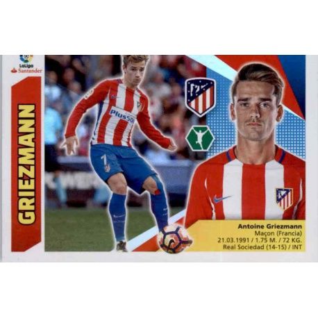 Griezmann Atlético Madrid 16 Ediciones Este 2017-18