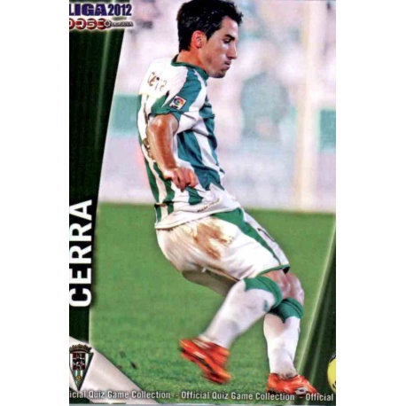 Cerra Córdoba 1031 Las Fichas de la Liga 2012 Platinum Official Quiz Game Collection