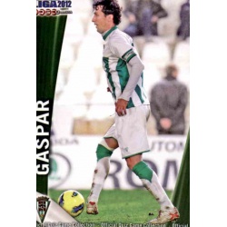 Gaspar Córdoba 1032 Las Fichas de la Liga 2012 Platinum Official Quiz Game Collection