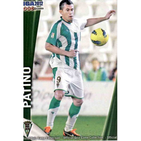 Patiño Córdoba 1042 Las Fichas de la Liga 2012 Platinum Official Quiz Game Collection