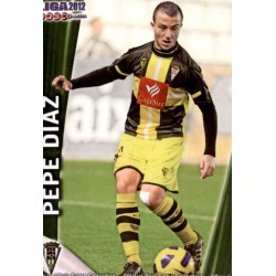 Pepe Diaz Córdoba 1043 Las Fichas de la Liga 2012 Platinum Official Quiz Game Collection