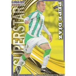 Pepe Diaz Superstar Córdoba 1046 Las Fichas de la Liga 2012 Platinum Official Quiz Game Collection