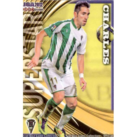 Charles Superstar Córdoba 1047 Las Fichas de la Liga 2012 Platinum Official Quiz Game Collection