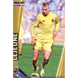 Lejeune Villarreal B 1053 Las Fichas de la Liga 2012 Platinum Official Quiz Game Collection