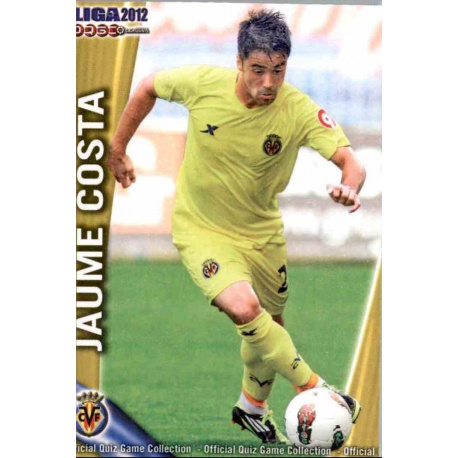 Jaume Costa Villarreal B 1055 Las Fichas de la Liga 2012 Platinum Official Quiz Game Collection