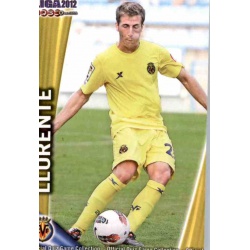 Llorente Villarreal B 1060 Las Fichas de la Liga 2012 Platinum Official Quiz Game Collection