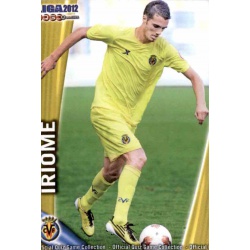 Iriome Villarreal B 1061 Las Fichas de la Liga 2012 Platinum Official Quiz Game Collection