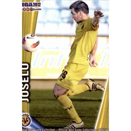 Joselu Villarreal B 1064 Las Fichas de la Liga 2012 Platinum Official Quiz Game Collection