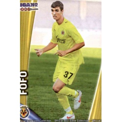Fofo Villarreal B 1065 Las Fichas de la Liga 2012 Platinum Official Quiz Game Collection