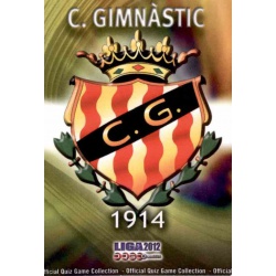 Escudo Gimnàstic 1069 Las Fichas de la Liga 2012 Platinum Official Quiz Game Collection