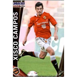 Xisco Campos Gimnàstic 1073 Las Fichas de la Liga 2012 Platinum Official Quiz Game Collection